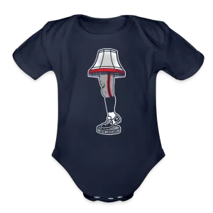 New England Holiday Leg Lamp Infant One Piece