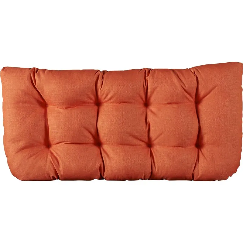 New Wayfair Indoor/Outdoor Bench Cushion by Three Posts in Tangerine Dream! Retails $115 w/tax!