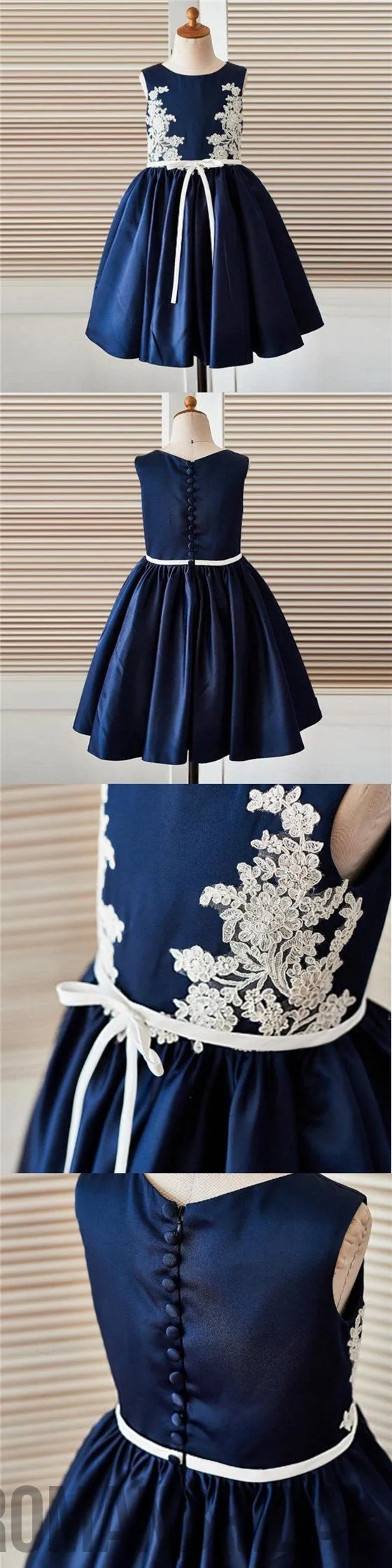Newest Most Popular Handmade High Quality Cute Wedding Flower Girl Dresses, FG0091