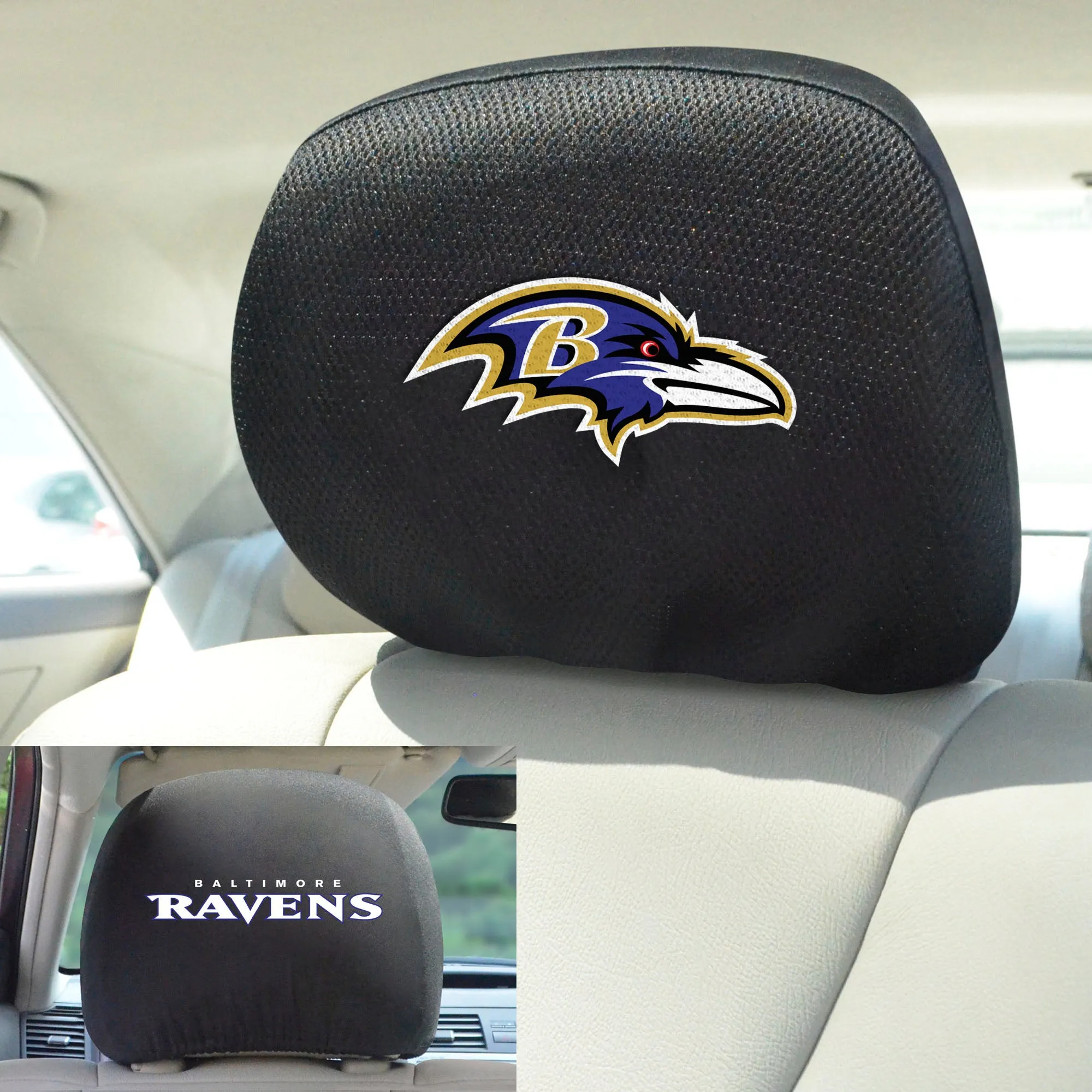 NFL - Baltimore Ravens Head Rest Cover