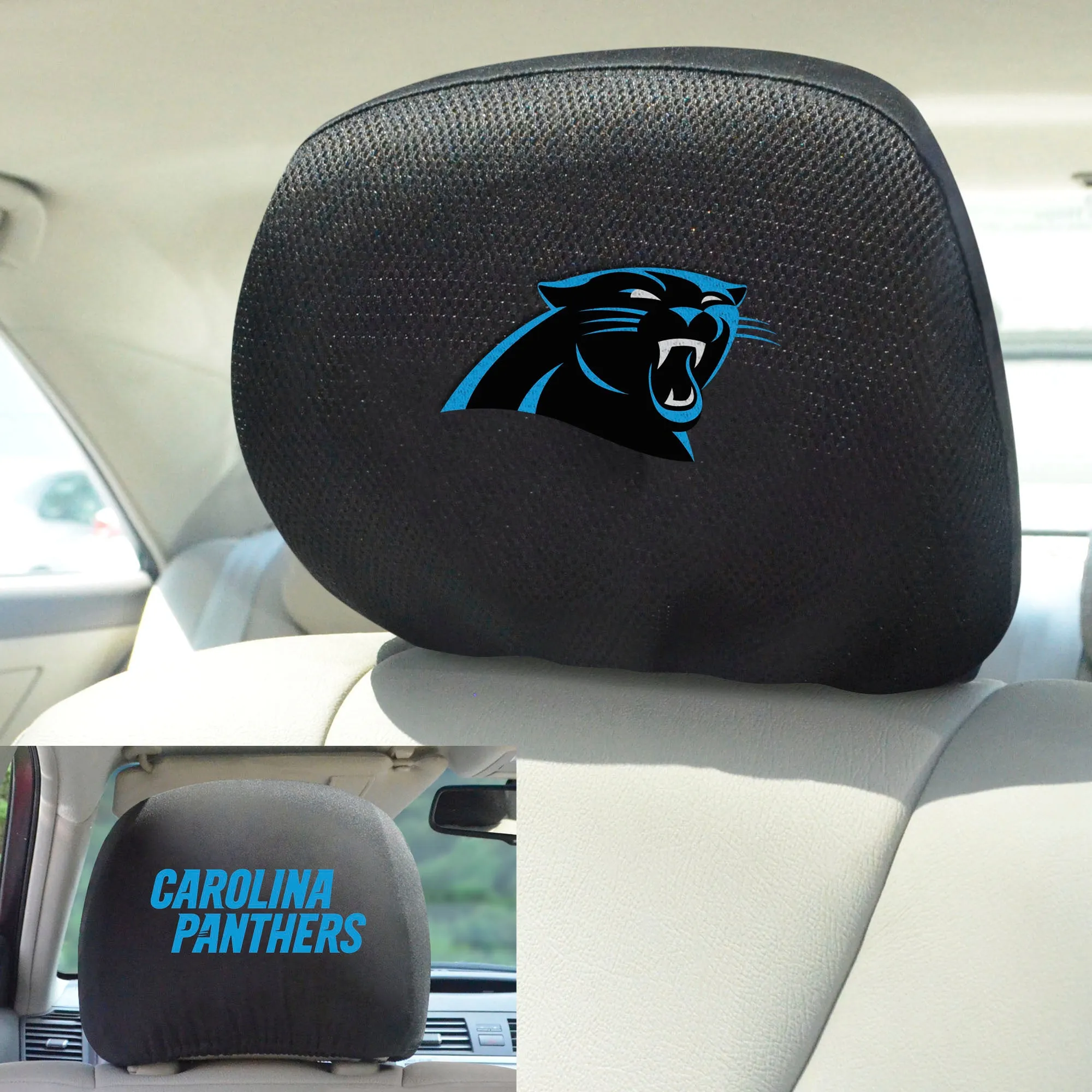 NFL - Carolina Panthers Head Rest Cover