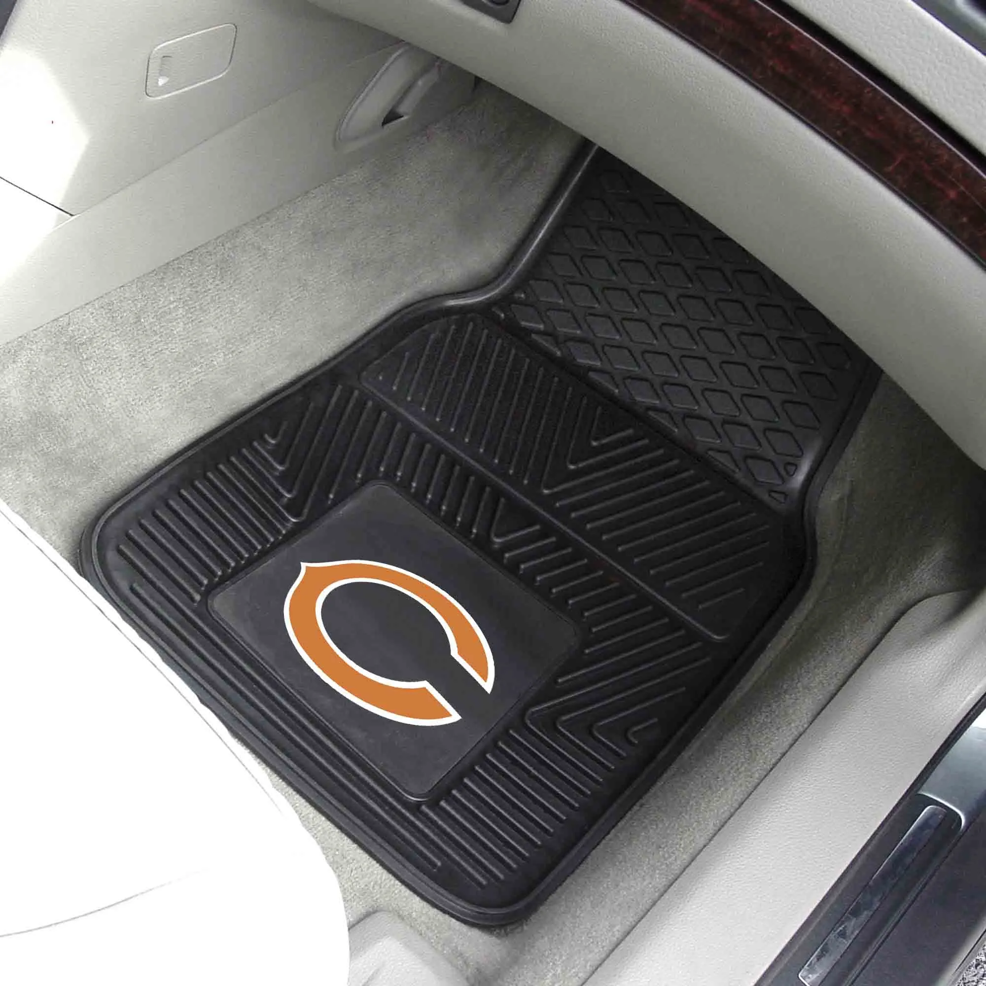 NFL - Chicago Bears 2-pc Vinyl Car Mat Set
