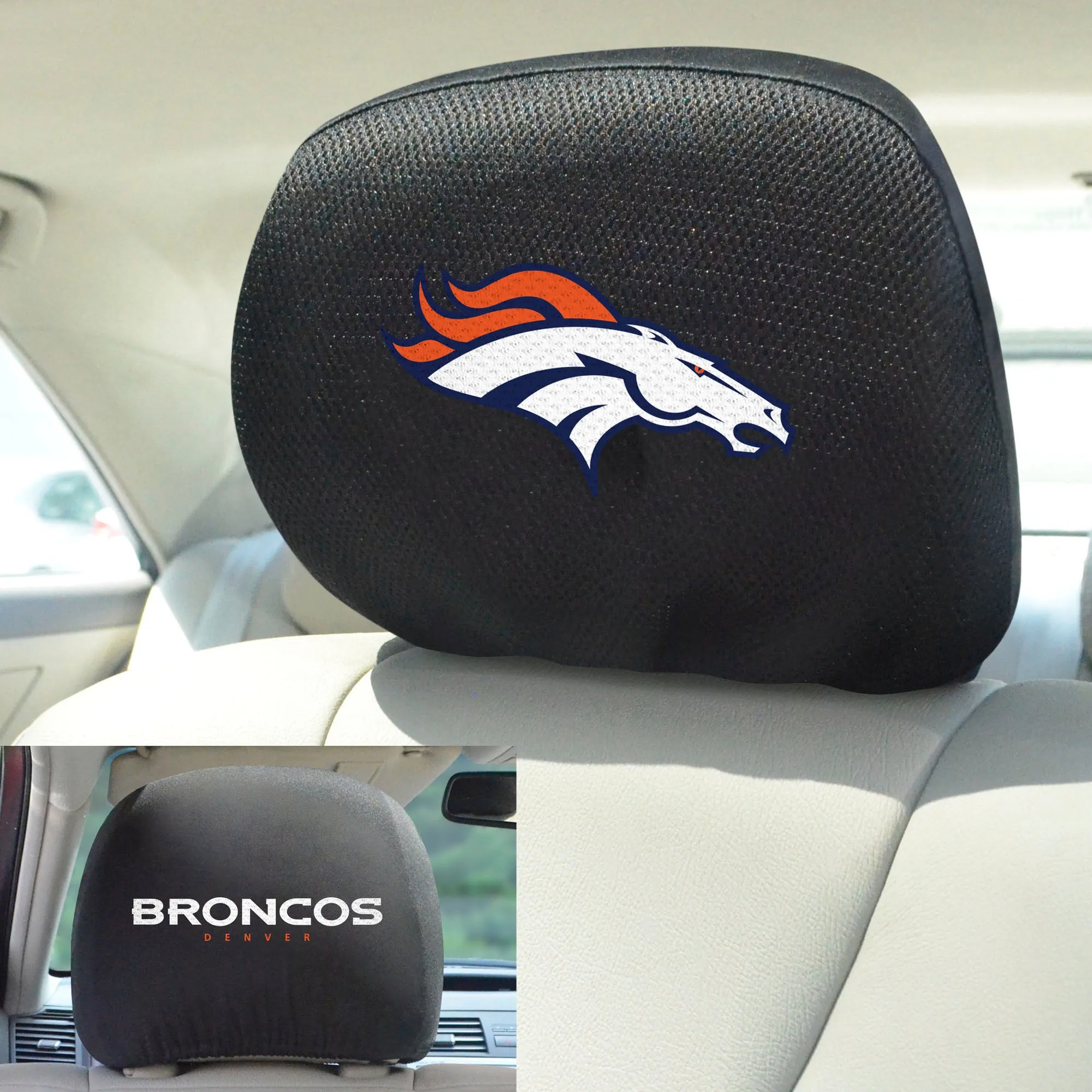 NFL - Denver Broncos Head Rest Cover