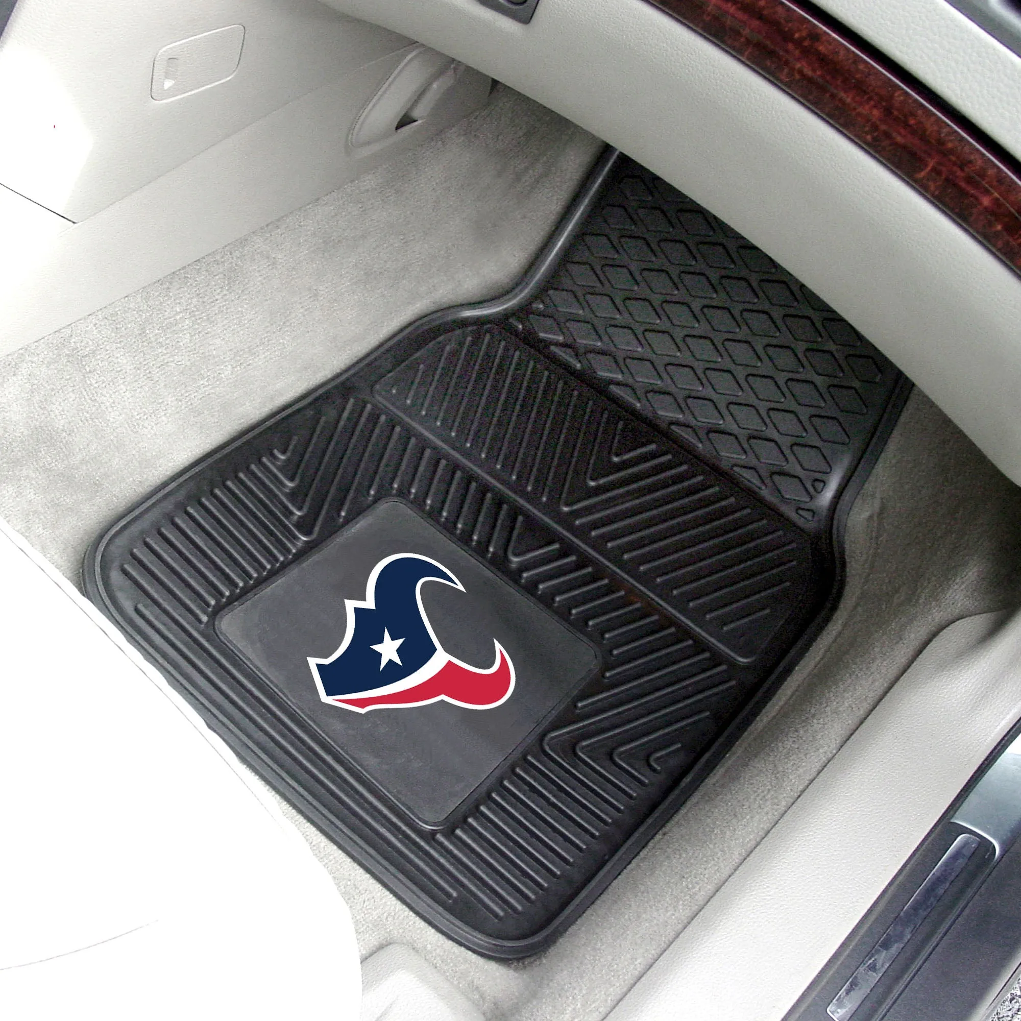 NFL - Houston Texans 2-pc Vinyl Car Mat Set