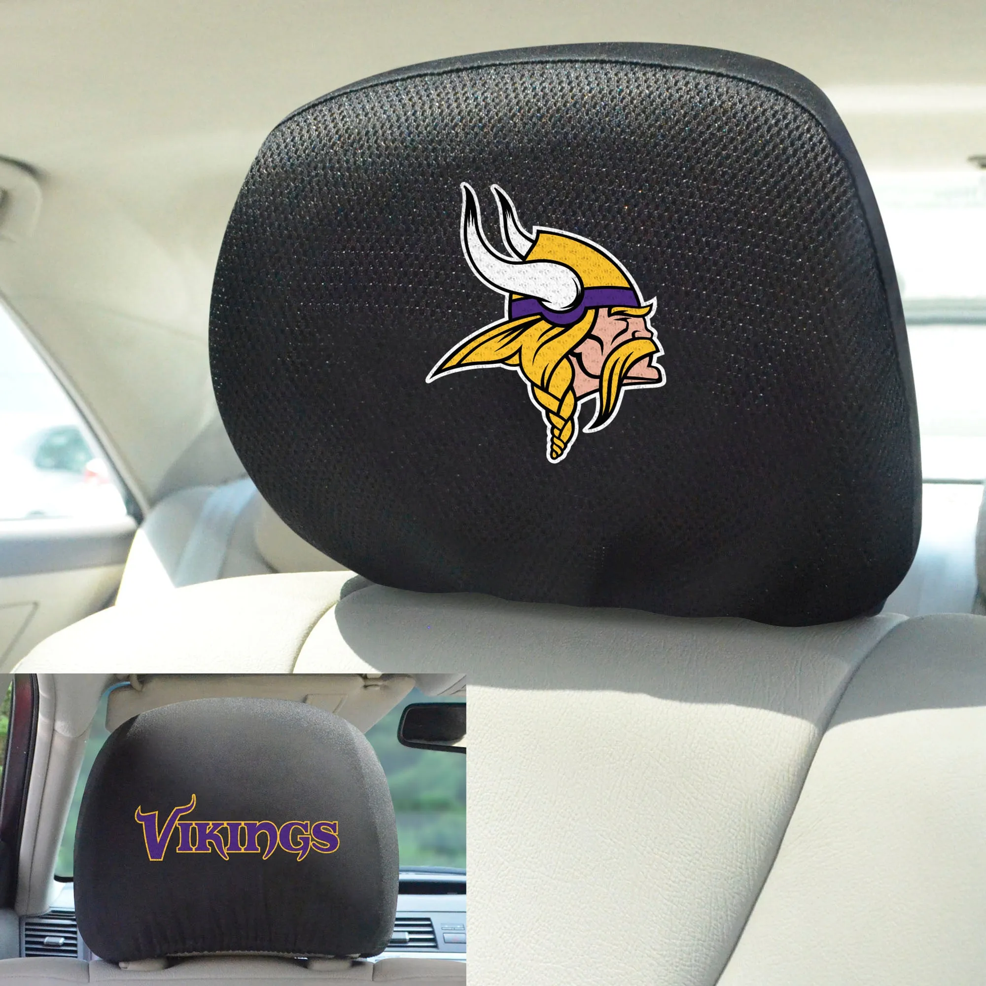 NFL - Minnesota Vikings Head Rest Cover