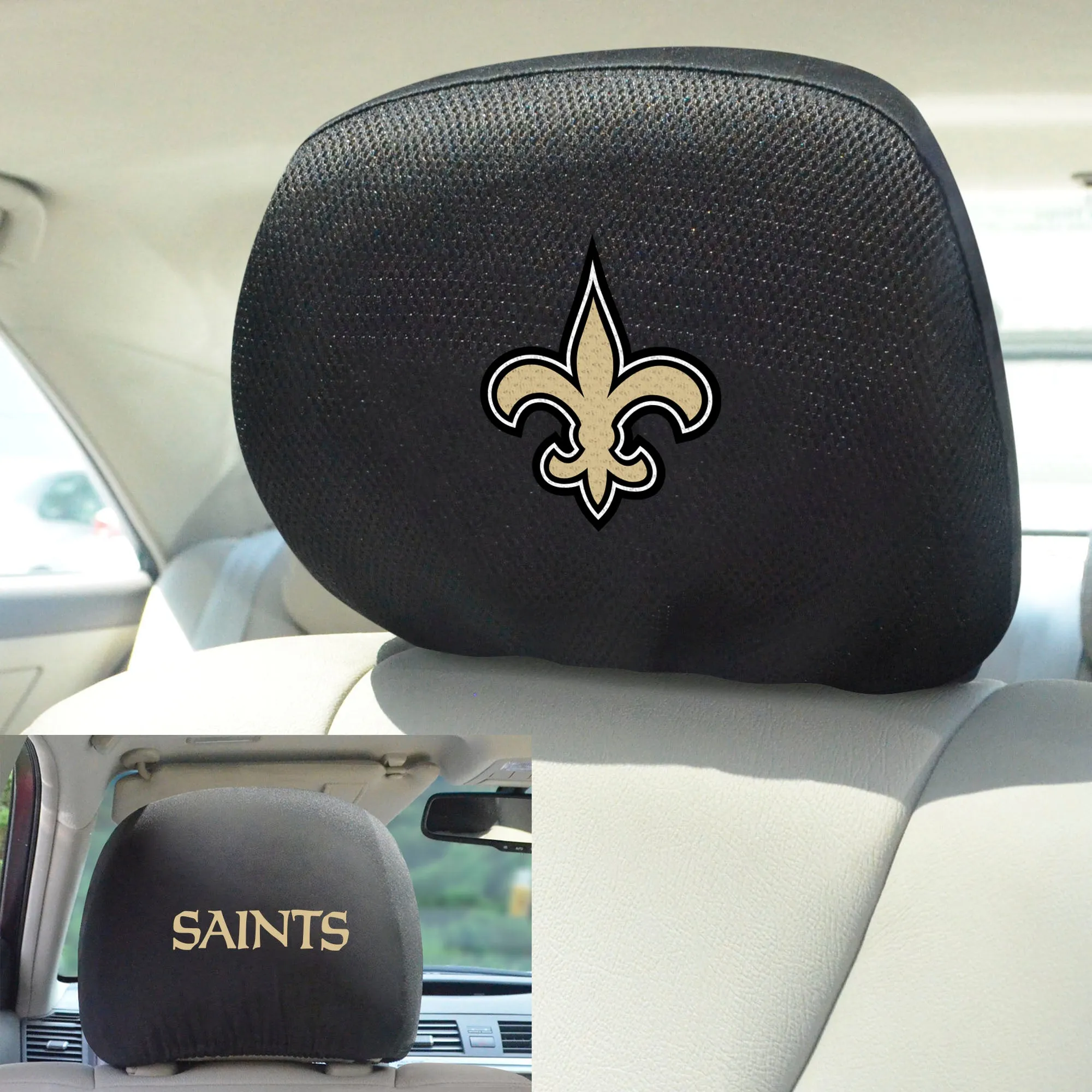 NFL - New Orleans Saints Head Rest Cover