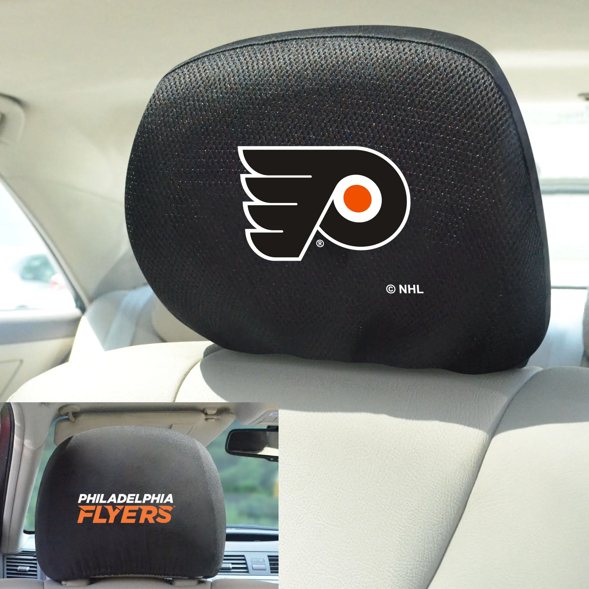 NHL - Philadelphia Flyers Head Rest Cover