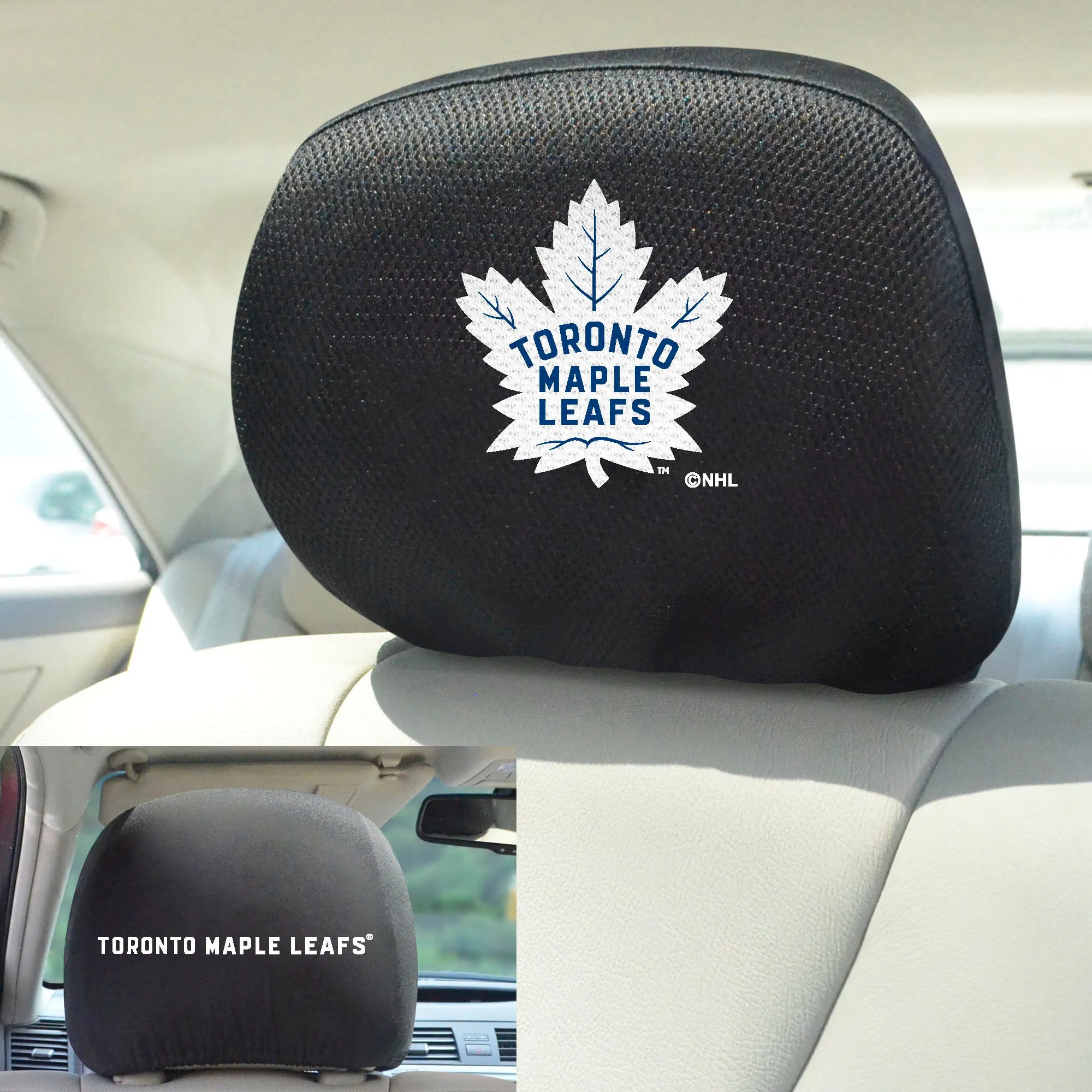 NHL - Toronto Maple Leafs Head Rest Cover