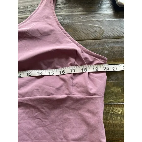 Nike Dri Fit Bliss Lilac Purple Sports Dress Shorts Workout Sz XL