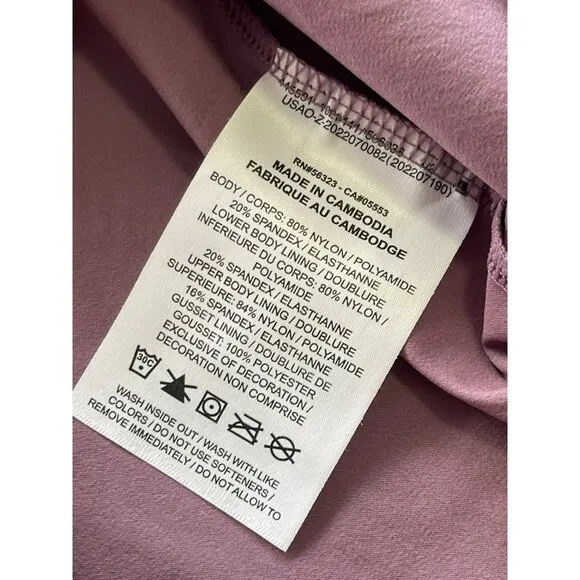 Nike Dri Fit Bliss Lilac Purple Sports Dress Shorts Workout Sz XL
