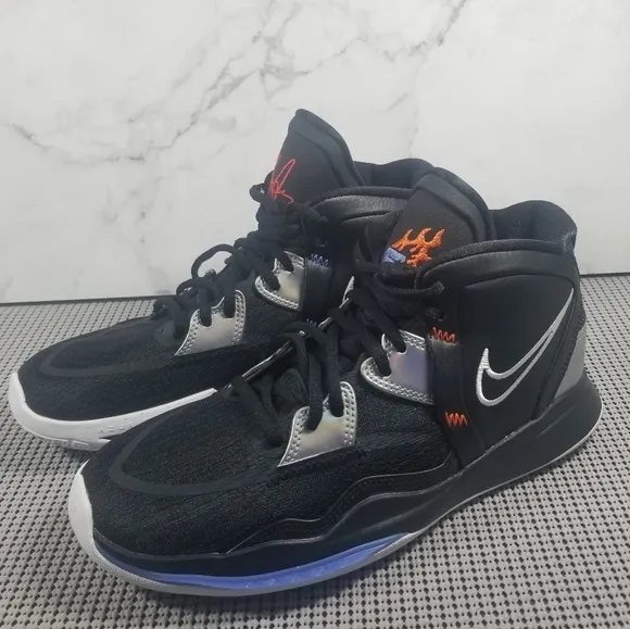 Nike Kyrie Infinity Fire and Ice Black Youth Sneaker Shoes 6.5Y (DD0334-001)