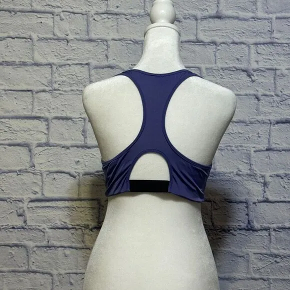 Nike Women's Pro Rival Sports Bra in blue 34C