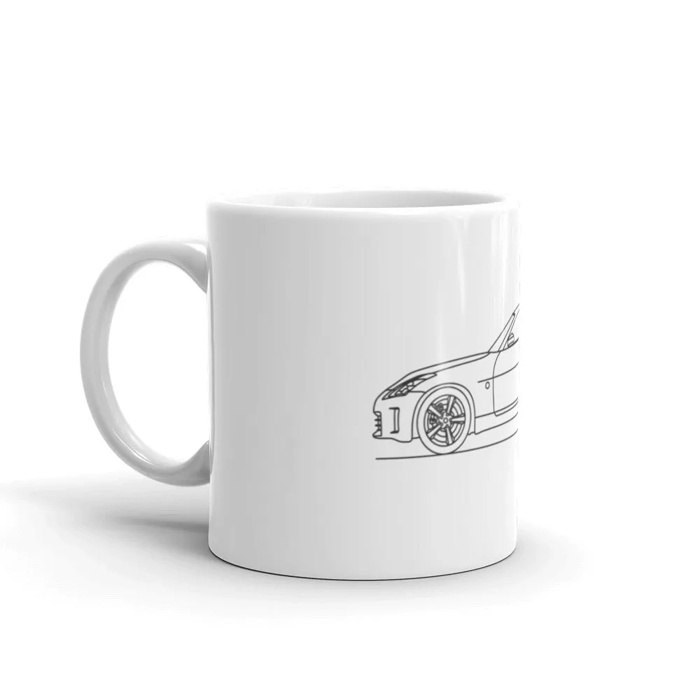 Nissan 350Z Silhouette Mug