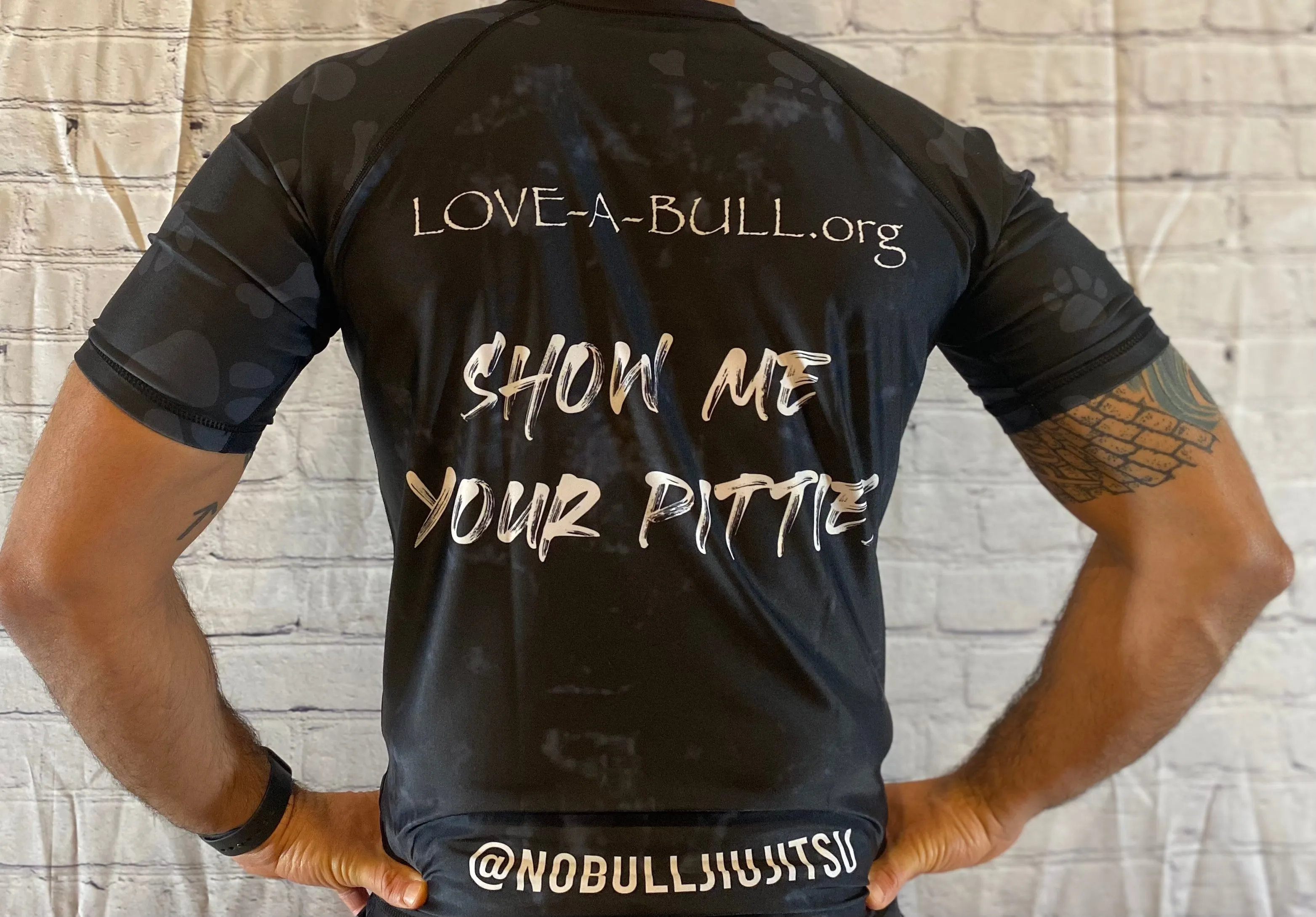 Noble Jiu Jitsu Rash Guard - Love-A-Bull - $2/Rash Guard Donated - Jiu Jitsu - MMA - No-Gi