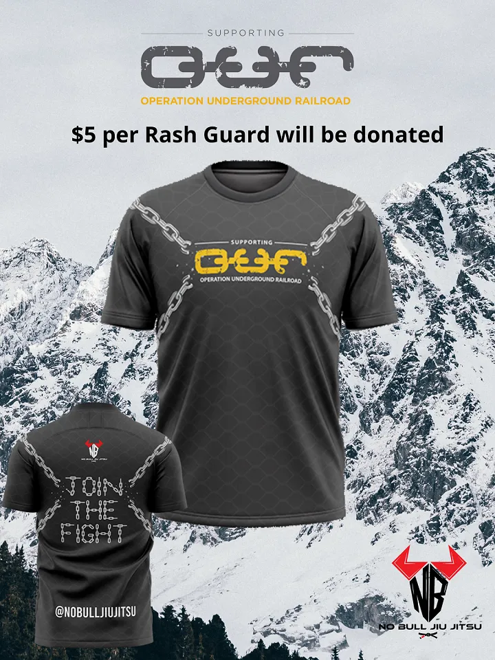 Noble Jiu Jitsu Rash Guard - O.U.R Rescue - $5/Rash Guard Donated - Jiu Jitsu - MMA - No-Gi