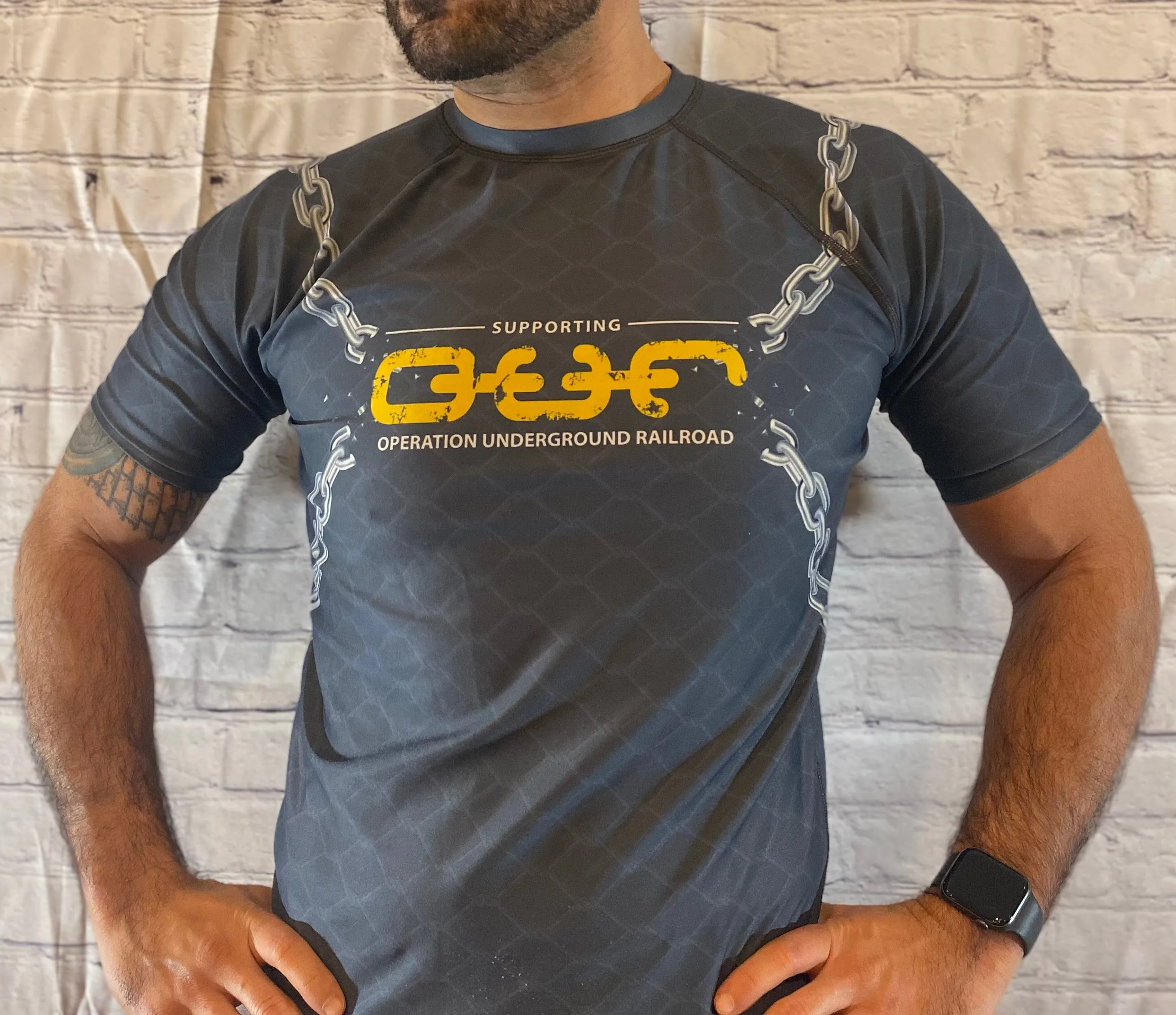 Noble Jiu Jitsu Rash Guard - O.U.R Rescue - $5/Rash Guard Donated - Jiu Jitsu - MMA - No-Gi