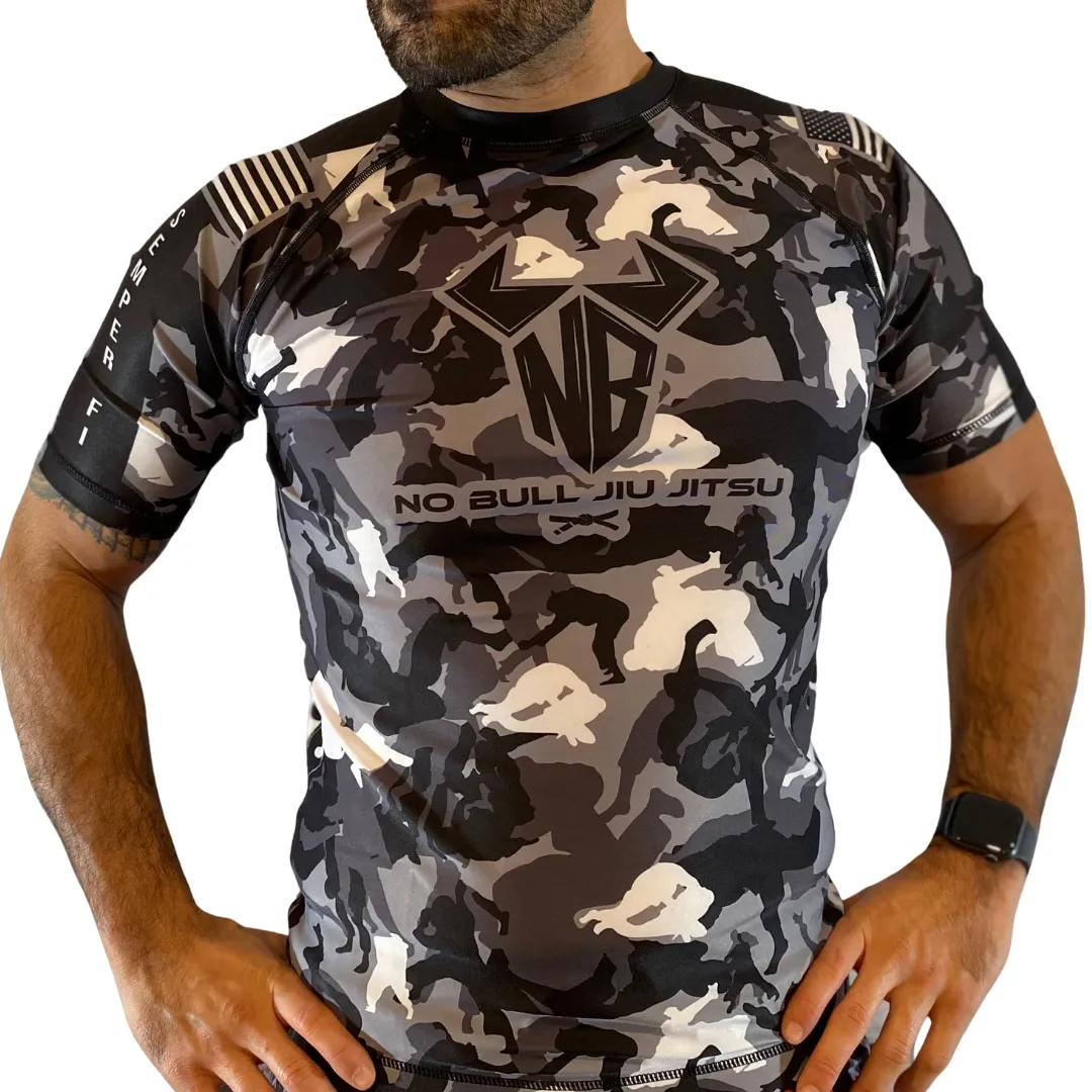 Noble Jiu Jitsu Rash Guard - Semper Fi & America's Fund - $5 per Rash Guard donated - Jiu Jitsu - MMA - No-Gi
