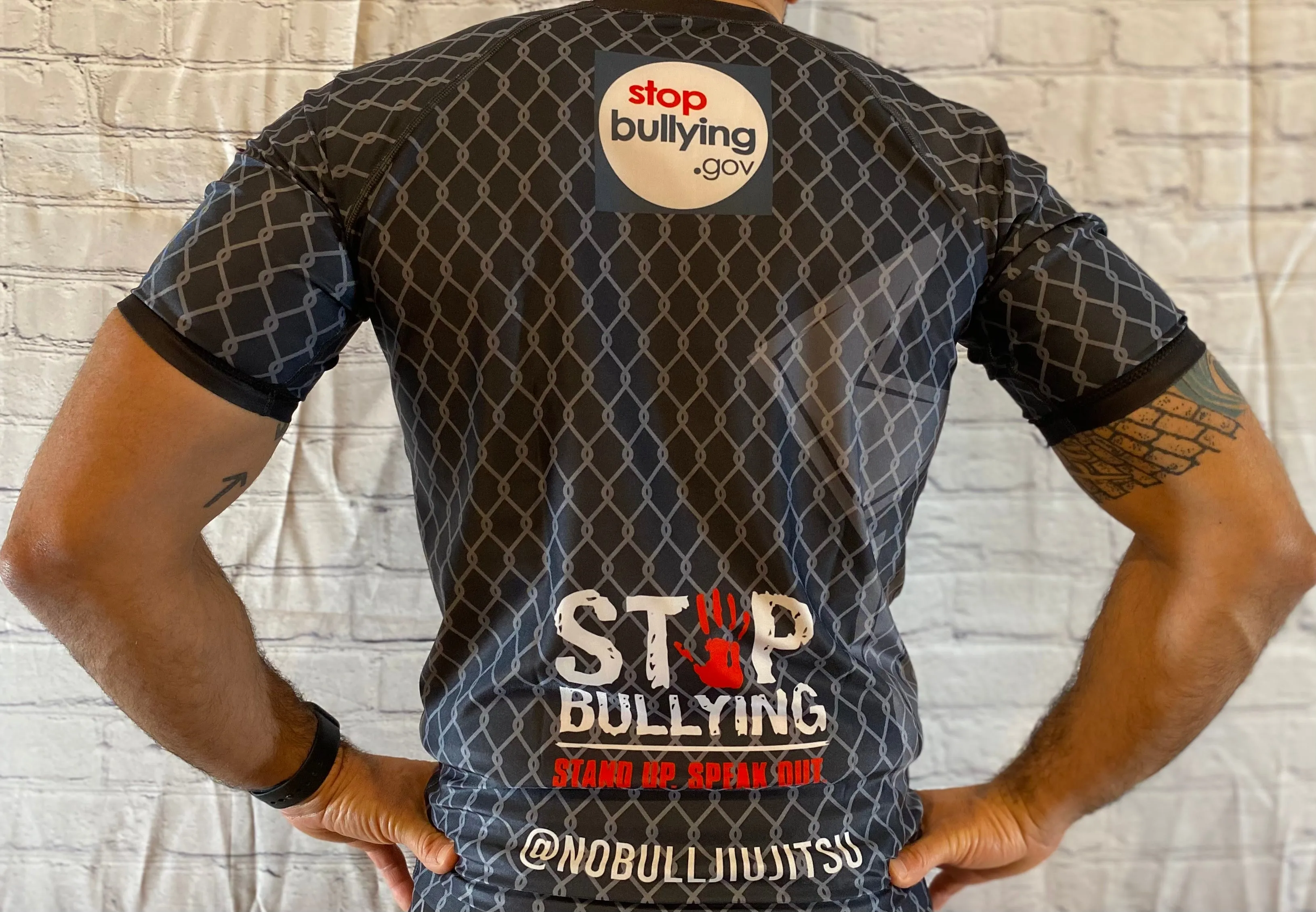 Noble Jiu Jitsu Rash Guard - StopBullying.gov - Jiu Jitsu - MMA - No-Gi
