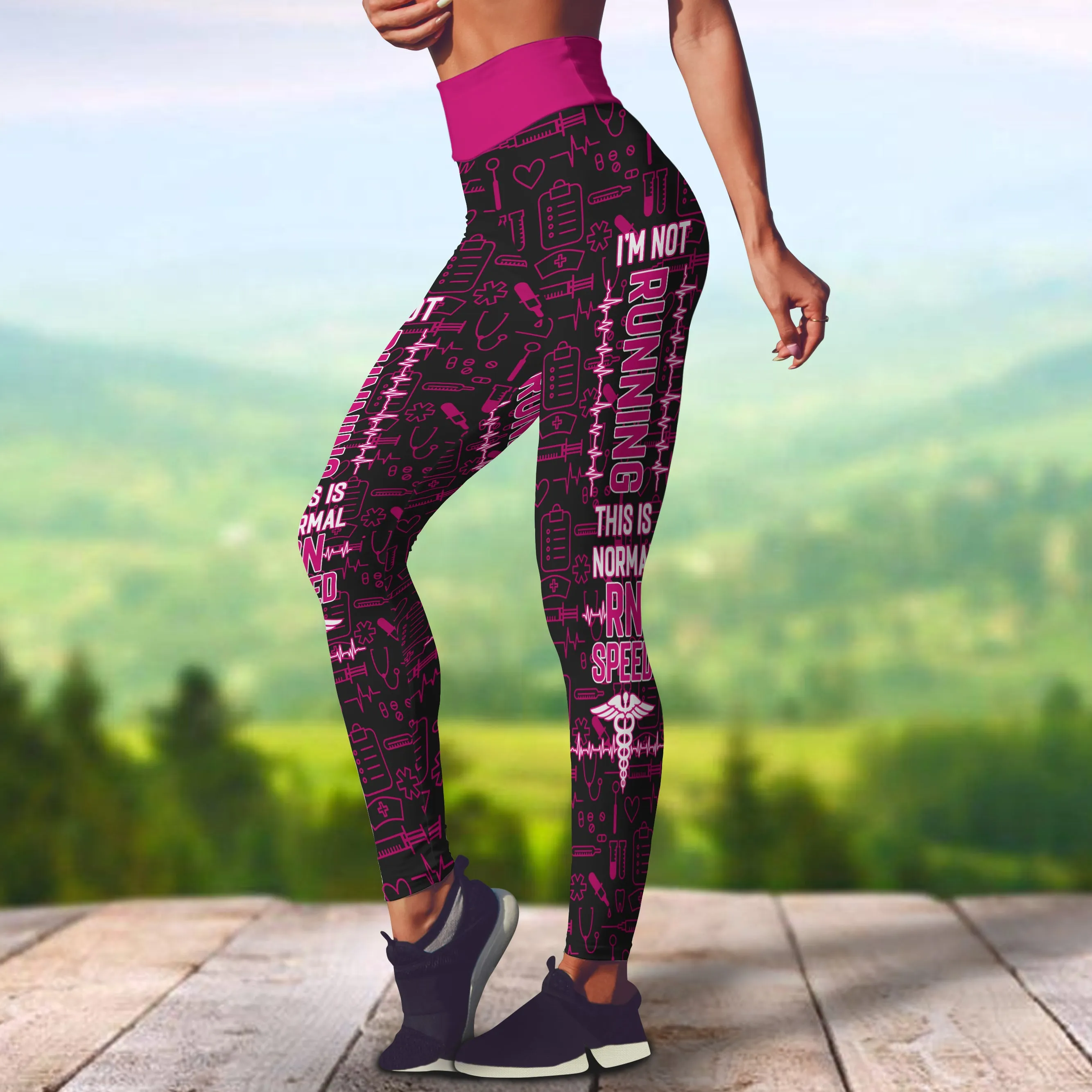 Nurse Legging - I'm not Running This is Normal RN Speed