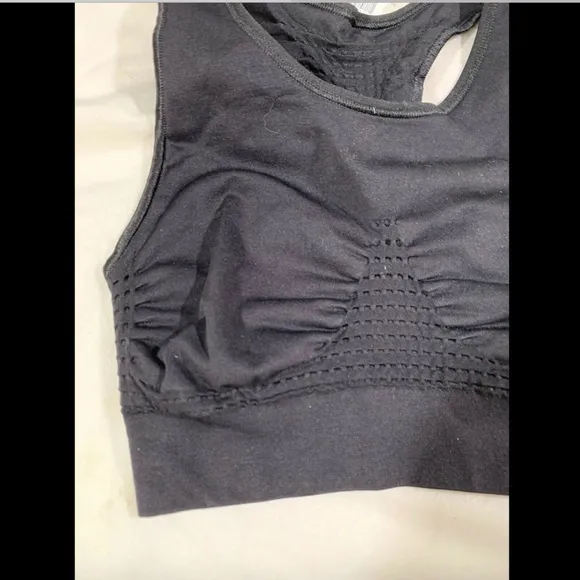 NWT $50 Sweaty Betty‎ Stamina Sports Bra in Black