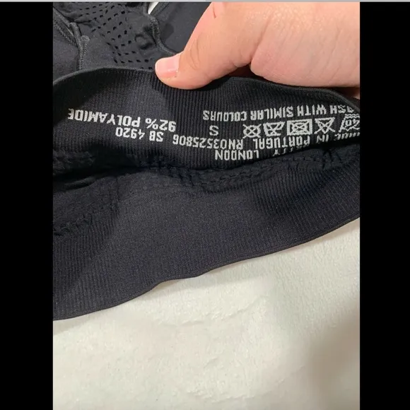 NWT $50 Sweaty Betty‎ Stamina Sports Bra in Black