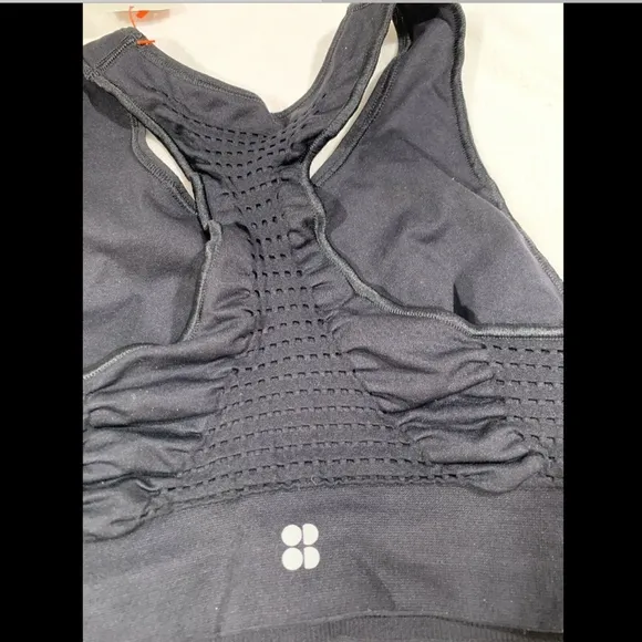 NWT $50 Sweaty Betty‎ Stamina Sports Bra in Black