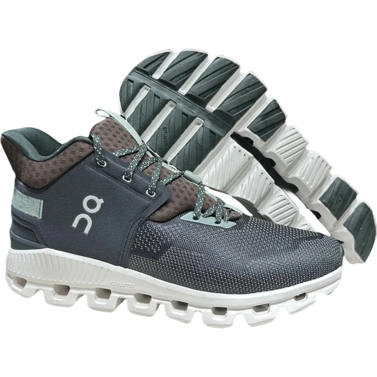 On Cloud Hi Edge  Women'S  Olive/Brown