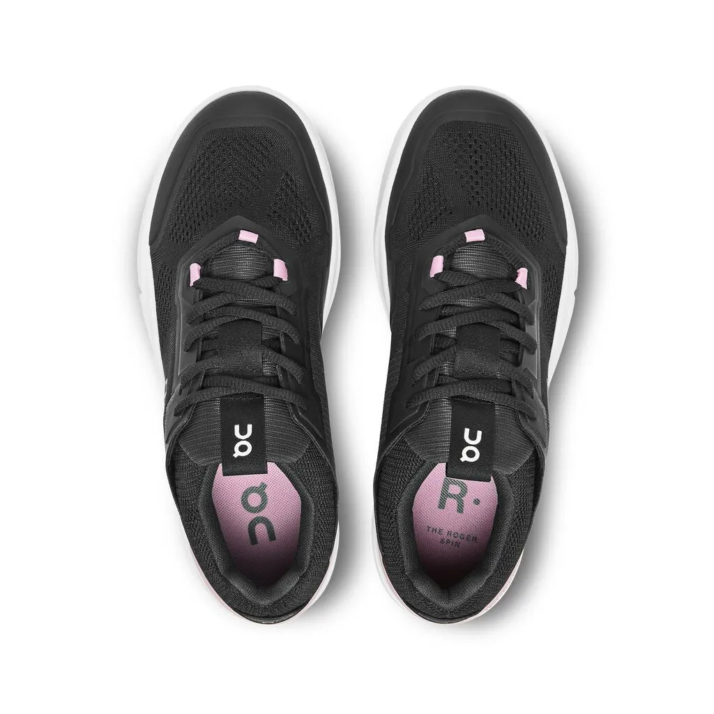On Running The Roger Spin (Womens) - Black/Zephyr