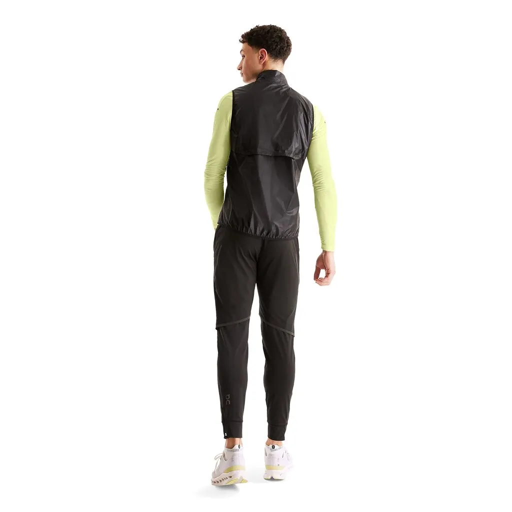 On Running Weather Vest (Mens) - Black