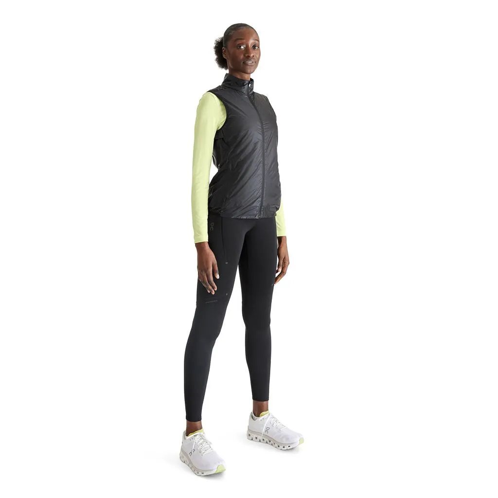 On Running Weather Vest (Womens) - Black