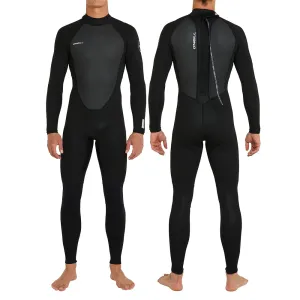 O'NEILL MENS REACTOR II FULL 3/2MM BACK ZIP STEAMER