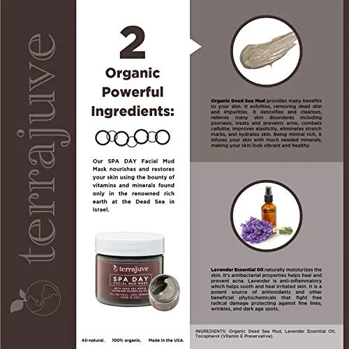 Organic Dead Sea Mud (with Lavender Essential Oil)