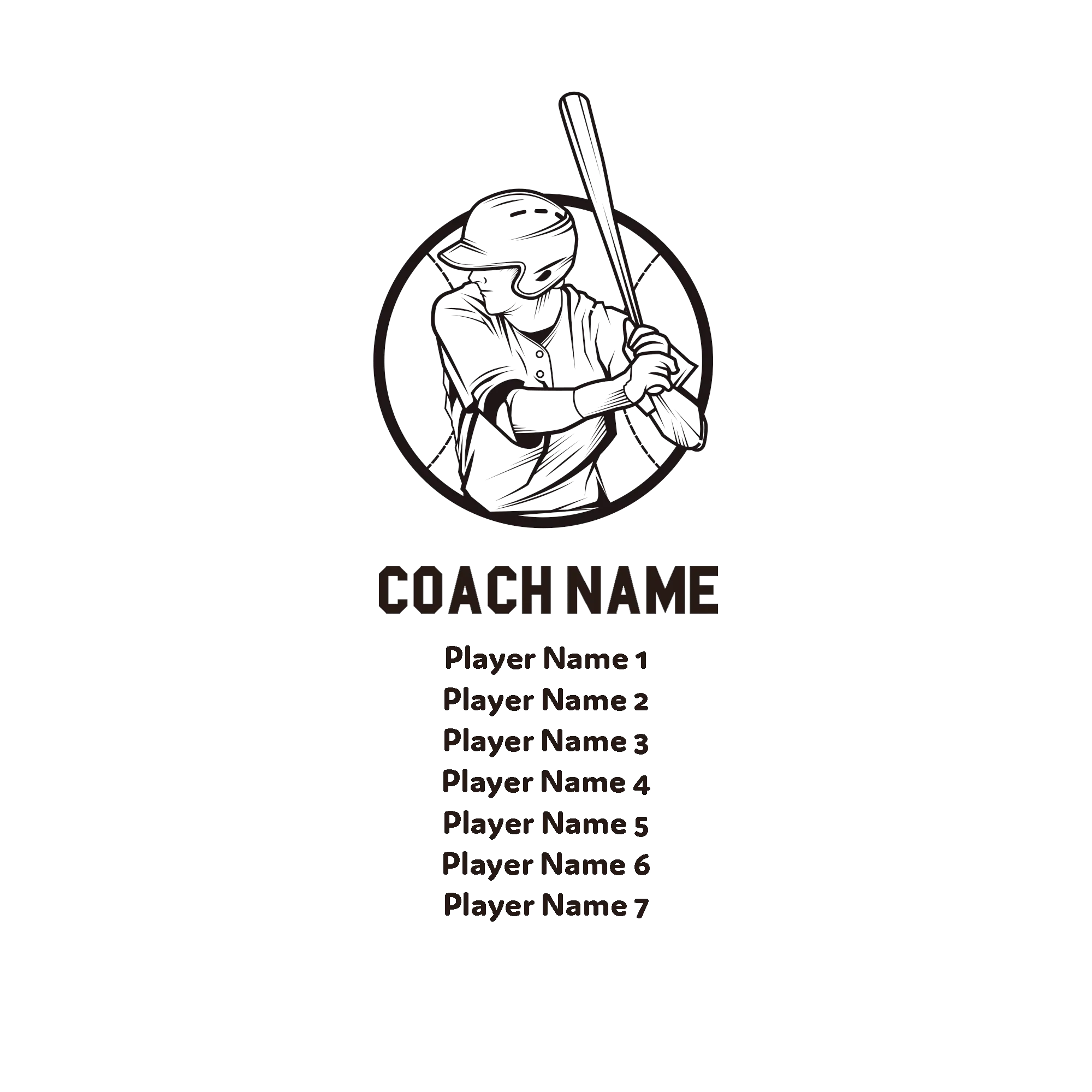Personalized Baseball Bat Beer Mug with Handle - Custom Coach and Player Names