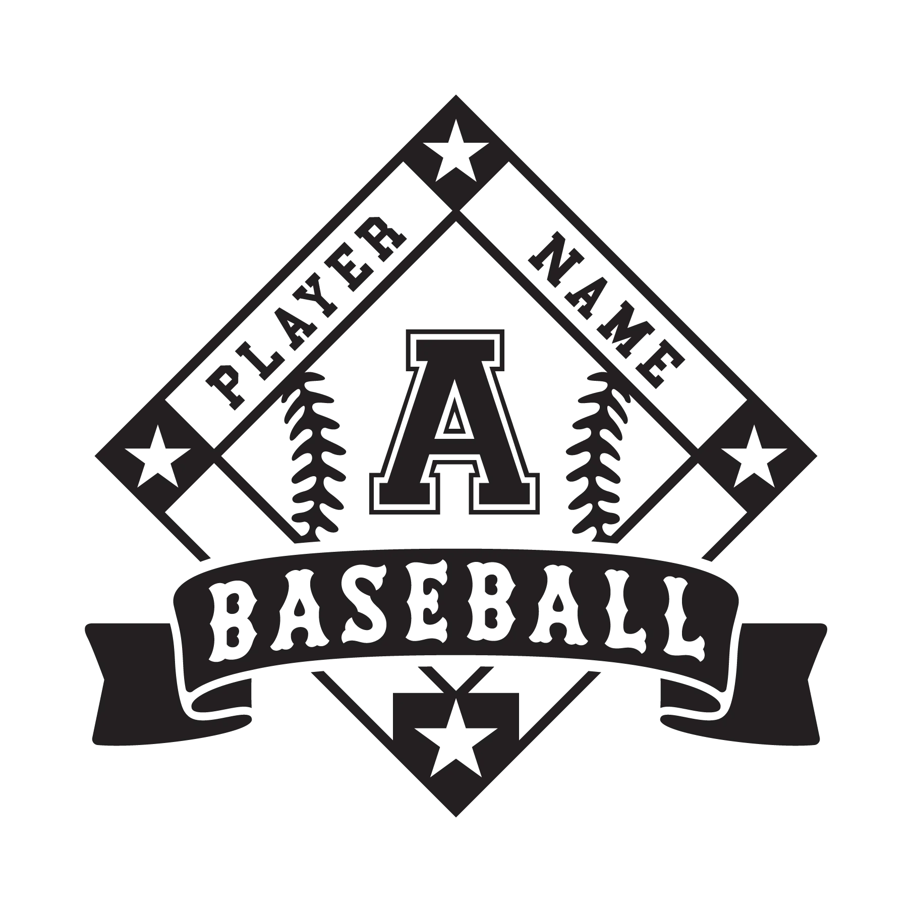 Personalized Baseball Bat Beer Mug with Handle - Player Name and Initial