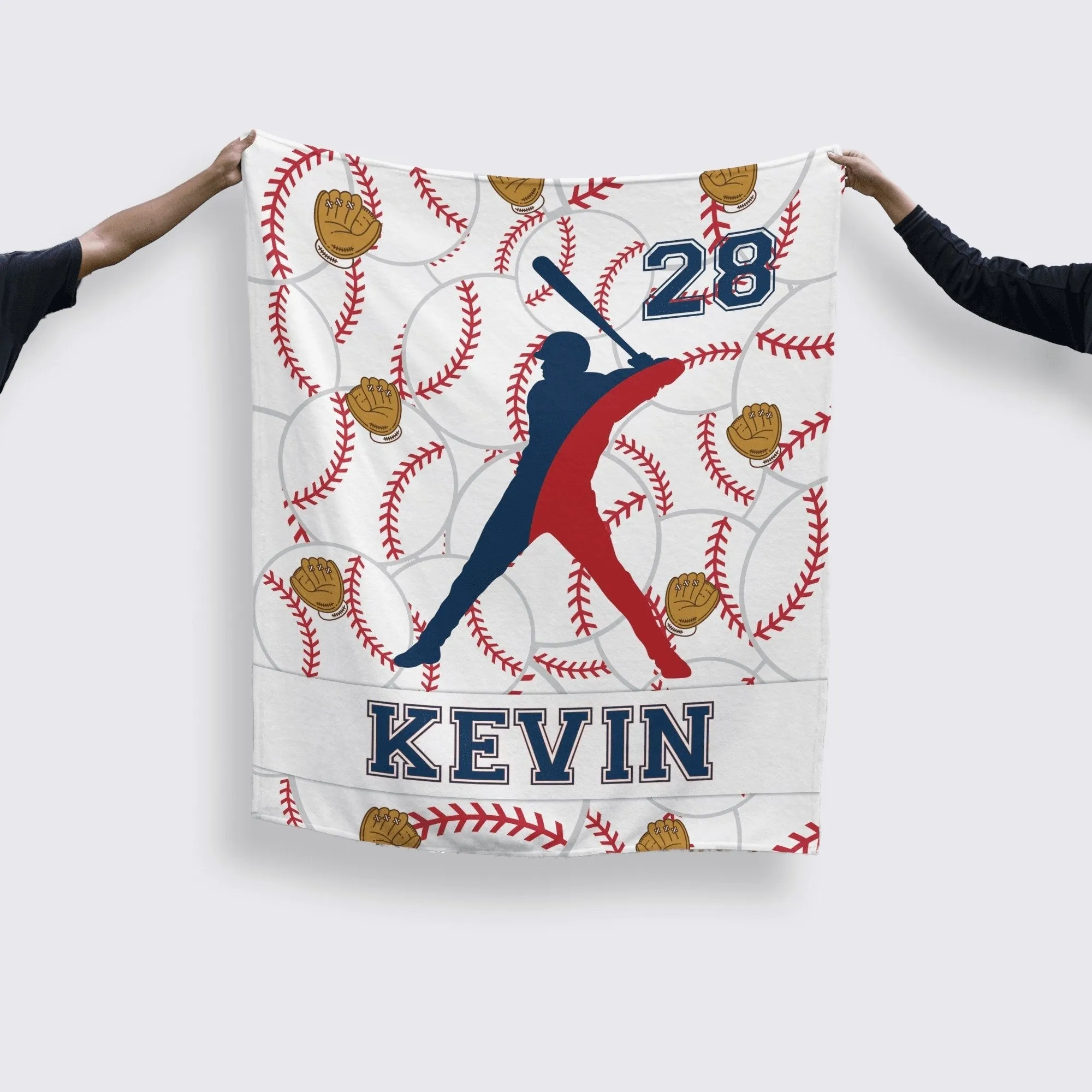 Personalized Sports Themed Blankets