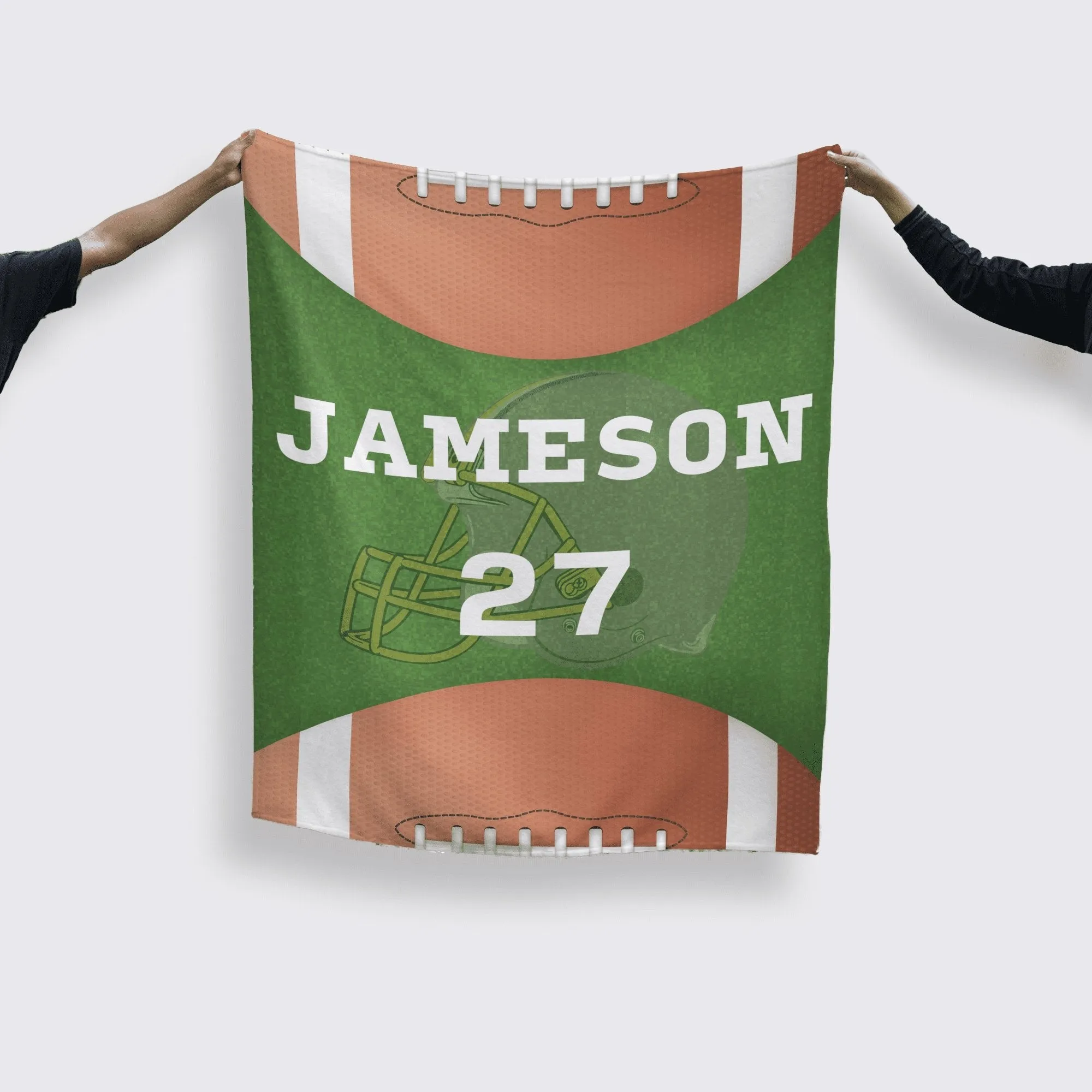 Personalized Sports Themed Blankets