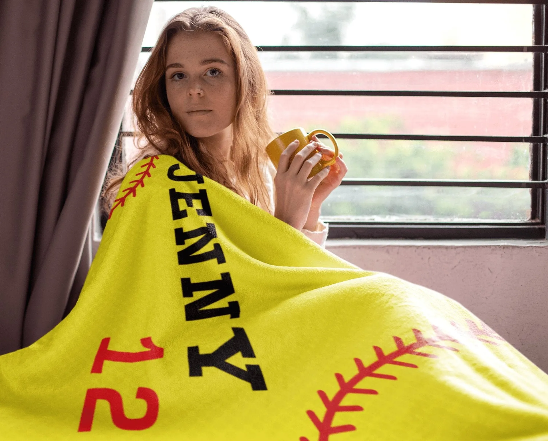 Personalized Sports Themed Blankets