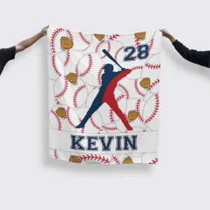 Personalized Sports Themed Blankets