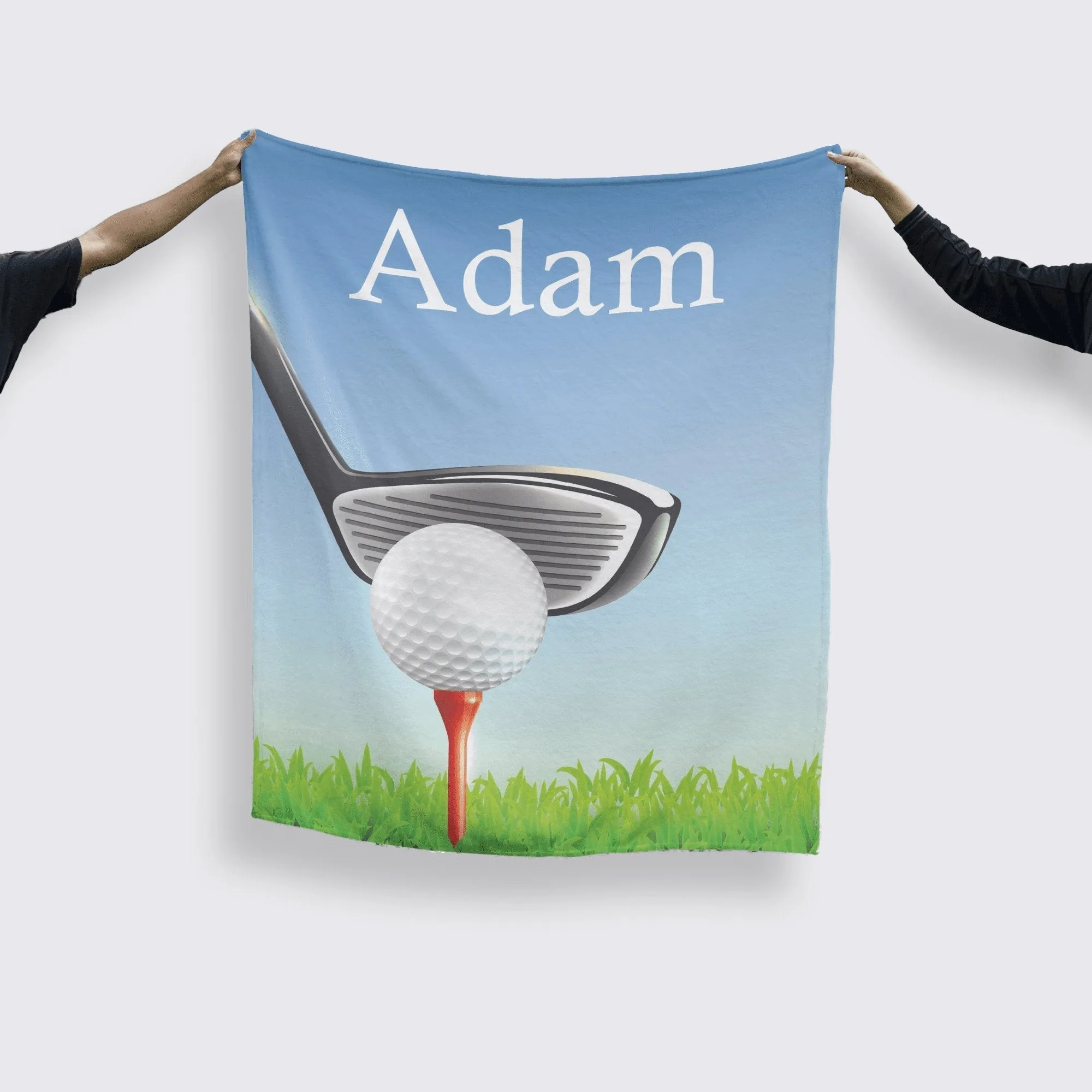 Personalized Sports Themed Blankets