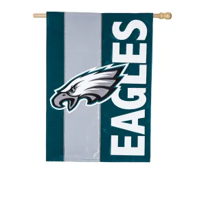 Philadelphia Eagles, Embellish Reg Flag,15sf3823