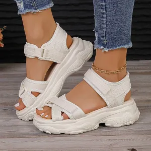 Platform Flat Sandals