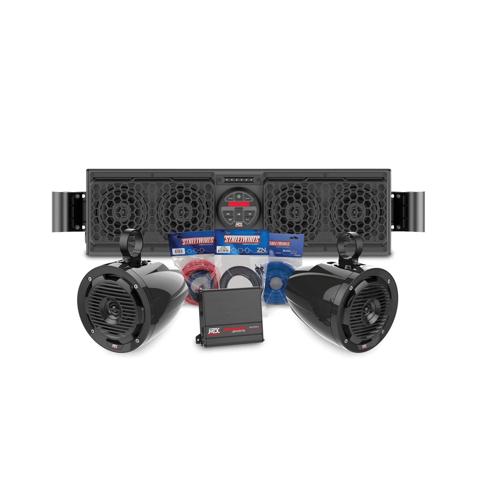 Polaris RZR Bluetooth Overhead Sound Bar with 2-Channel Amplifier (2014 )