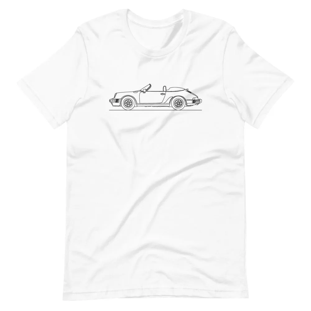 Porsche 911 930 Speedster silhouette T-shirt