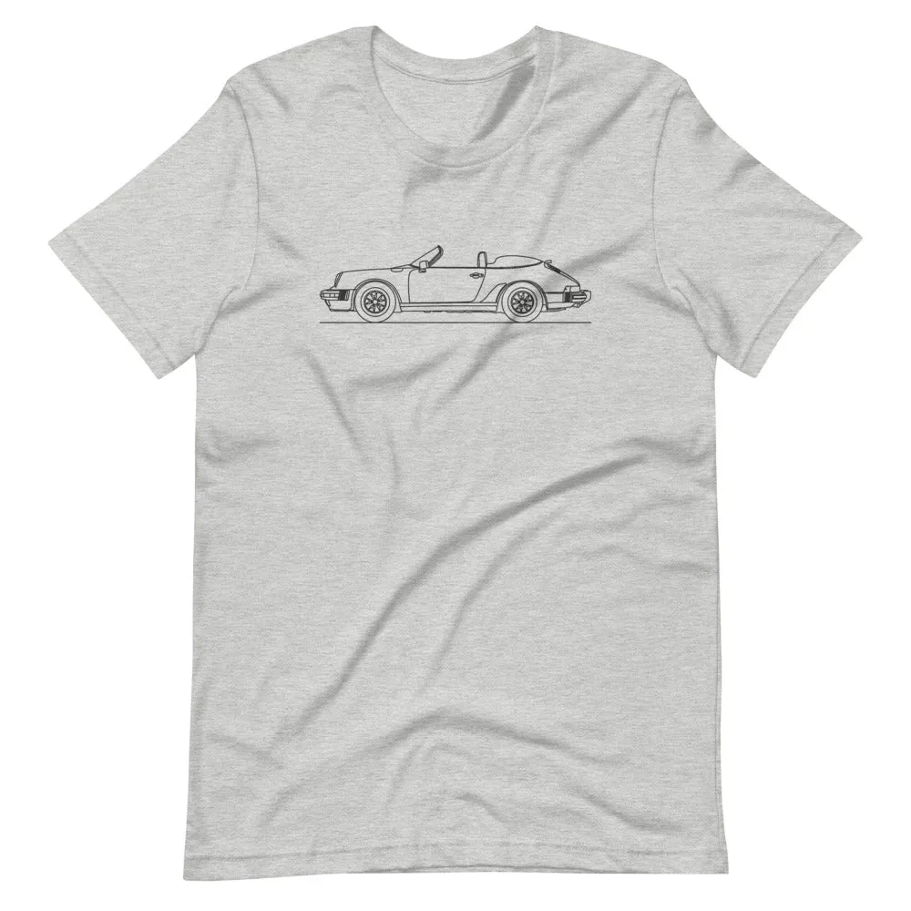 Porsche 911 930 Speedster silhouette T-shirt