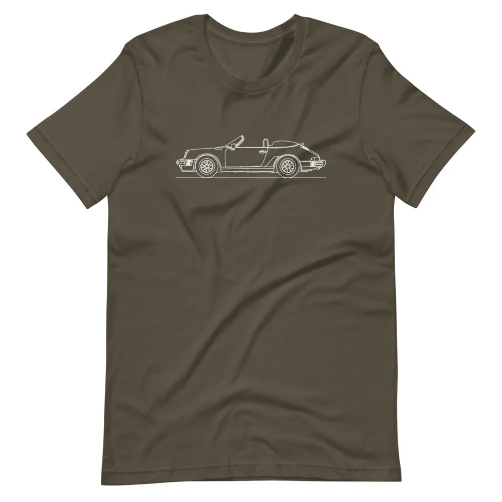 Porsche 911 930 Speedster silhouette T-shirt