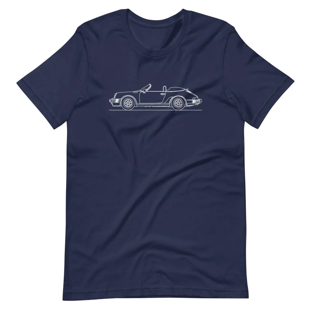Porsche 911 930 Speedster silhouette T-shirt