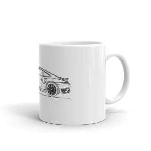 Porsche 911 991.1 Turbo S outline mug