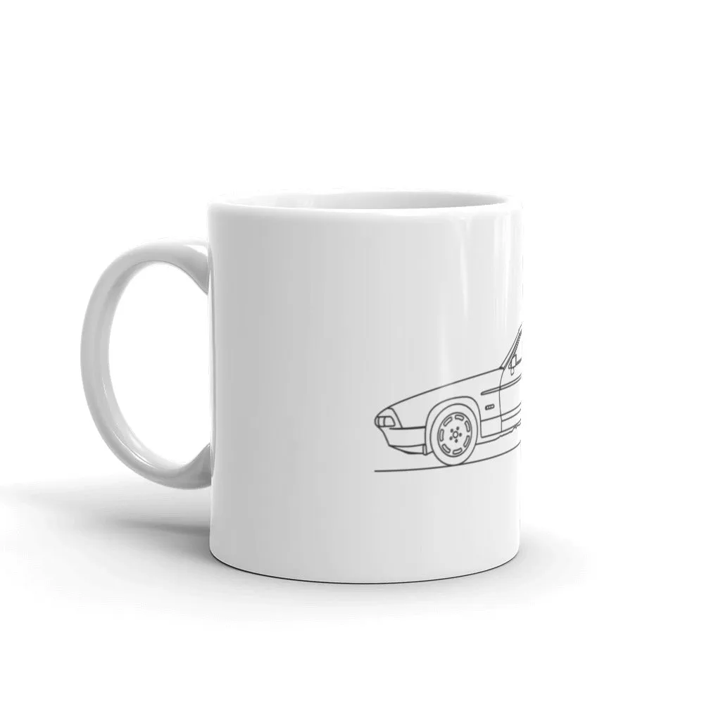 Porsche 928 S4 Outline Mug