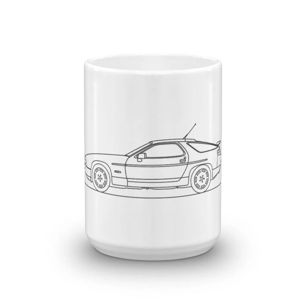 Porsche 928 S4 Outline Mug