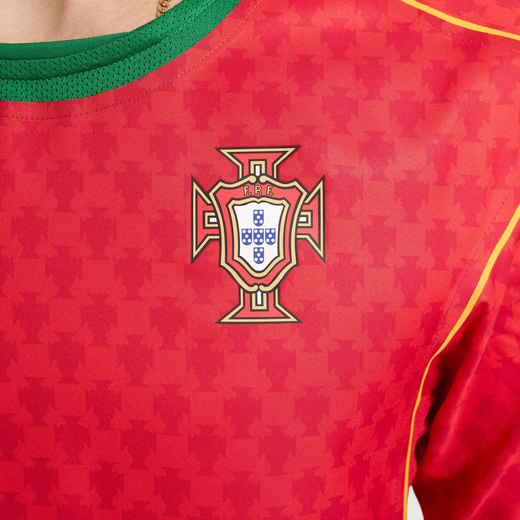 Portugal Adult 2004 Home Reissue Jersey
